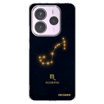 Picasee silikonový průhledný obal pro Xiaomi Redmi Note 14 5G - SCORPIO