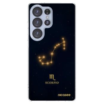 Picasee silikonový průhledný obal pro Samsung Galaxy S25 Ultra 5G - SCORPIO