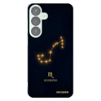 Picasee silikonový průhledný obal pro Samsung Galaxy S25+ 5G - SCORPIO