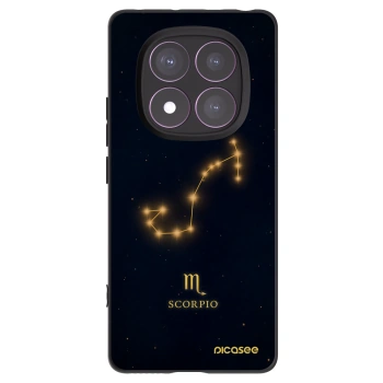 Picasee silikonový černý obal pro Xiaomi Redmi Note 14 Pro 4G - SCORPIO