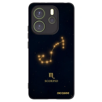 Picasee silikonový černý obal pro Xiaomi Redmi Note 14 4G - SCORPIO