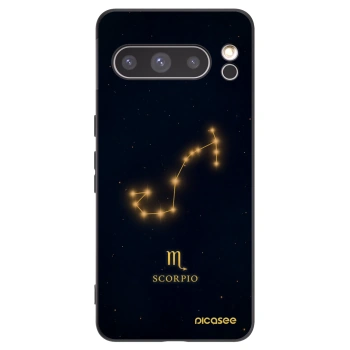 Picasee silikonový černý obal pro Google Pixel 8 Pro - SCORPIO
