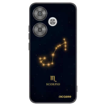 Picasee silikonový černý obal pro Xiaomi Poco F6 - SCORPIO