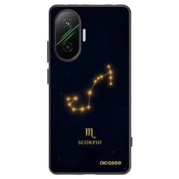 Picasee silikonový černý obal pro Xiaomi Poco F7 Pro 5G - SCORPIO