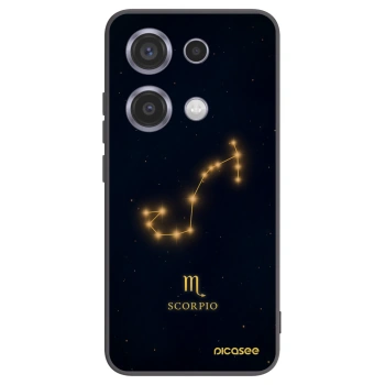 Picasee silikonový černý obal pro Xiaomi Redmi Note 14S - SCORPIO