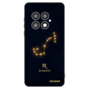 Picasee silikonový černý obal pro OnePlus 13 5G - SCORPIO