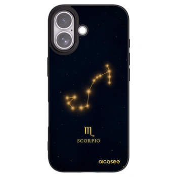 Picasee silikonový černý obal pro Apple iPhone 17 - SCORPIO