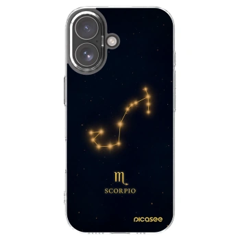 Picasee silikonový průhledný obal pro Apple iPhone 17 - SCORPIO