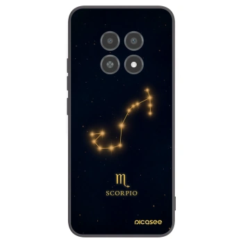 Picasee silikonový černý obal pro Realme 12X - SCORPIO
