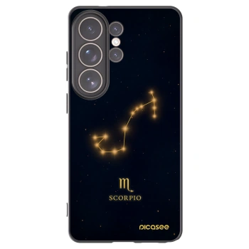 Picasee silikonový černý obal pro Samsung Galaxy S26 Ultra - SCORPIO