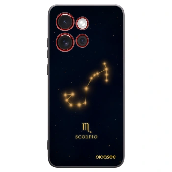 Picasee silikonový černý obal pro Motorola Edge 60 Neo 5G - SCORPIO