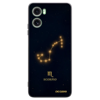 Picasee silikonový černý obal pro Motorola Moto G06 - SCORPIO