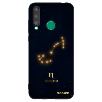 Picasee silikonový černý obal pro Honor 20 Lite - SCORPIO
