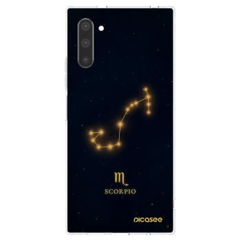 Picasee silikonový průhledný obal pro Samsung Galaxy Note 10 N970F - SCORPIO