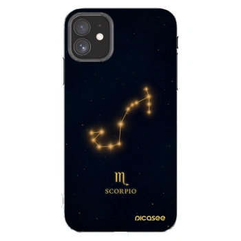 Picasee silikonový průhledný obal pro Apple iPhone 11 - SCORPIO
