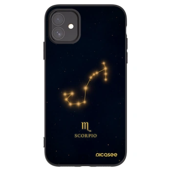 Picasee silikonový černý obal pro Apple iPhone 11 - SCORPIO