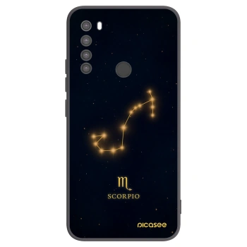 Picasee silikonový černý obal pro Xiaomi Redmi Note 8 - SCORPIO
