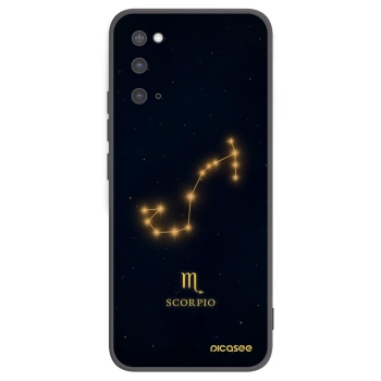 Picasee silikonový černý obal pro Samsung Galaxy S20 G980F - SCORPIO