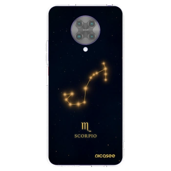 Picasee silikonový průhledný obal pro Xiaomi Poco F2 Pro - SCORPIO