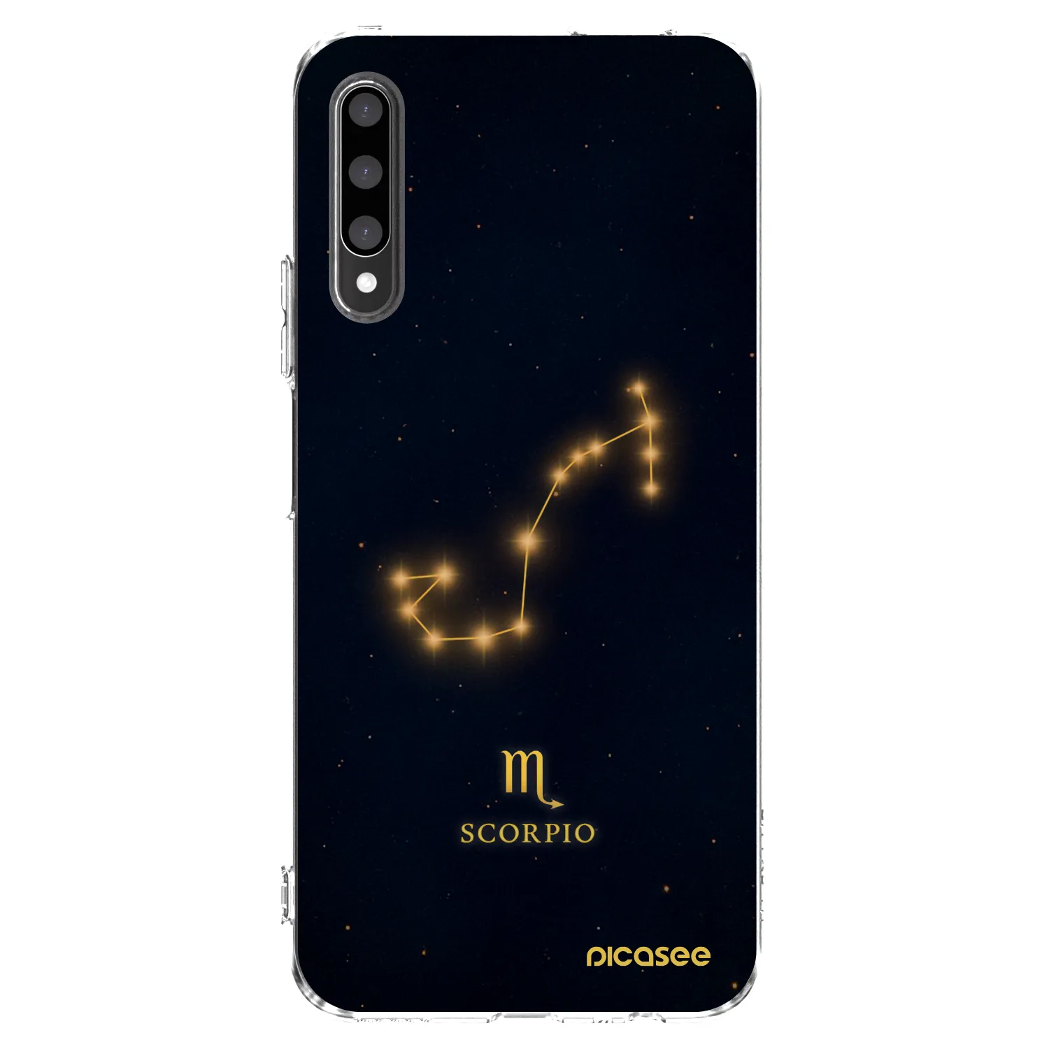 Picasee silikonový průhledný obal pro Honor 9X Pro - SCORPIO