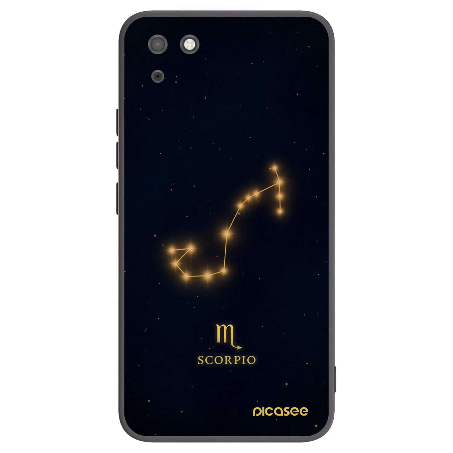 Picasee silikonový černý obal pro Huawei Y5P - SCORPIO
