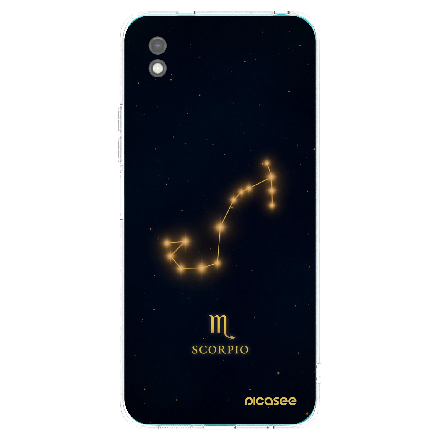 Picasee silikonový černý obal pro Xiaomi Redmi 9A - SCORPIO