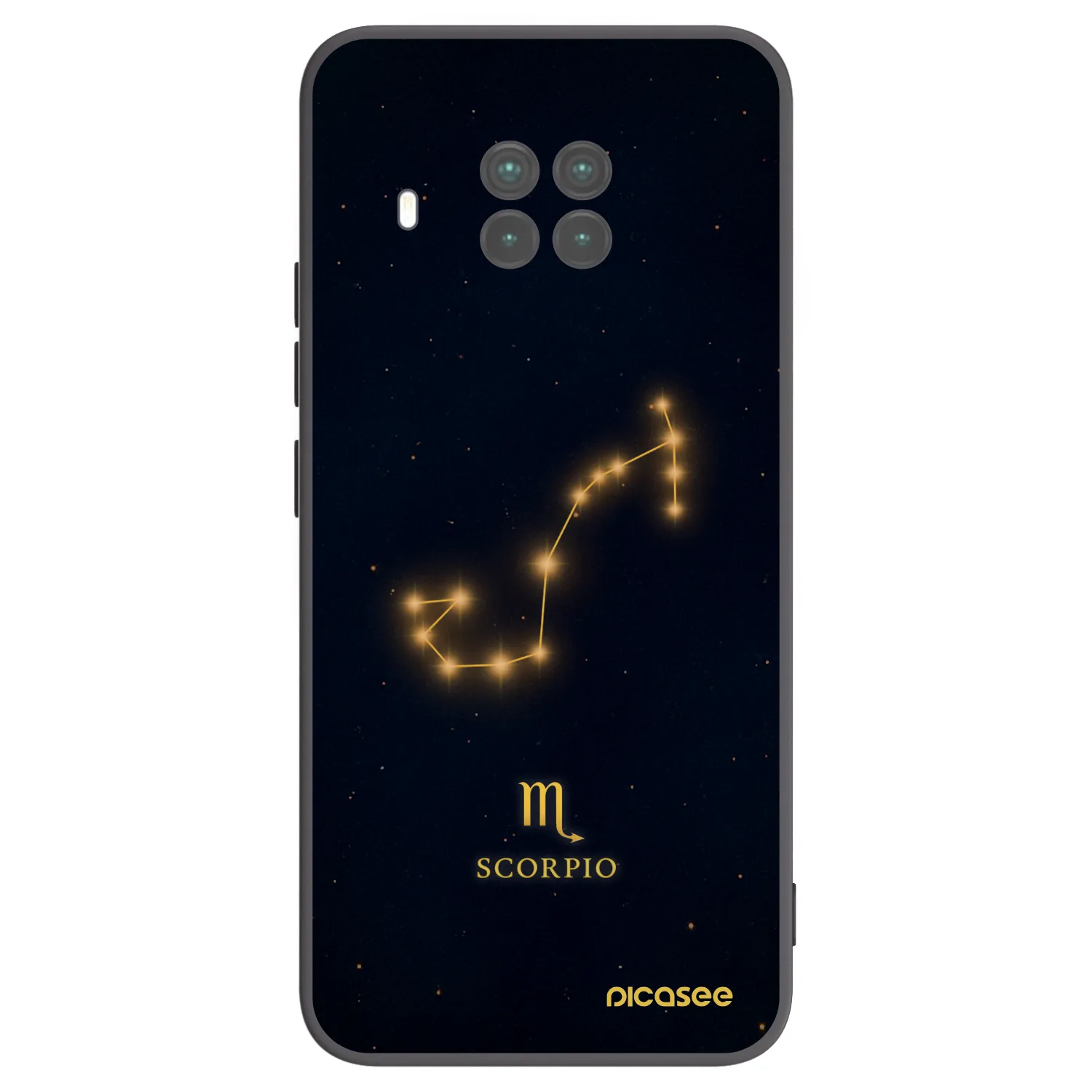 Picasee silikonový černý obal pro Xiaomi Mi 10T Lite - SCORPIO
