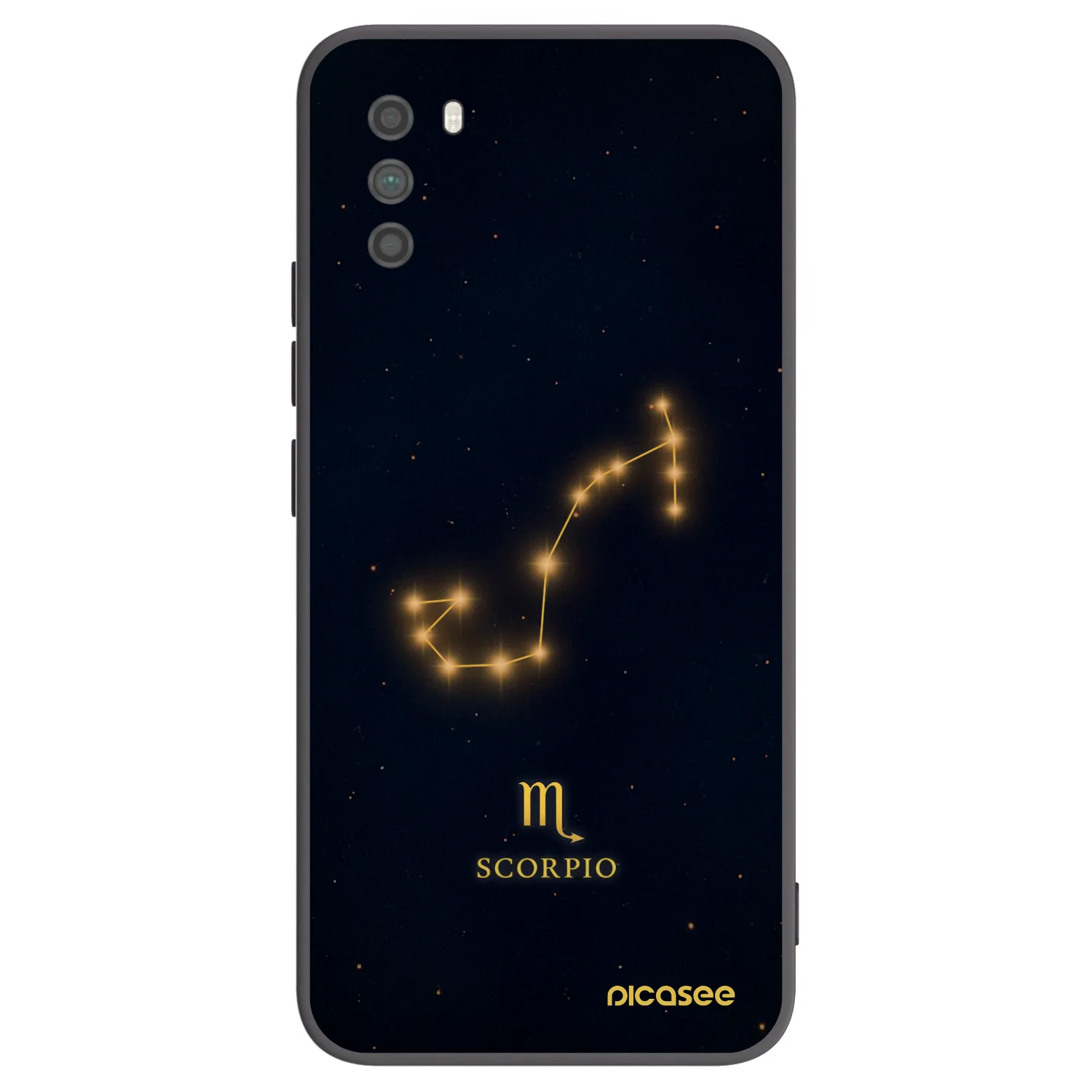 Picasee silikonový černý obal pro Xiaomi Poco M3 - SCORPIO
