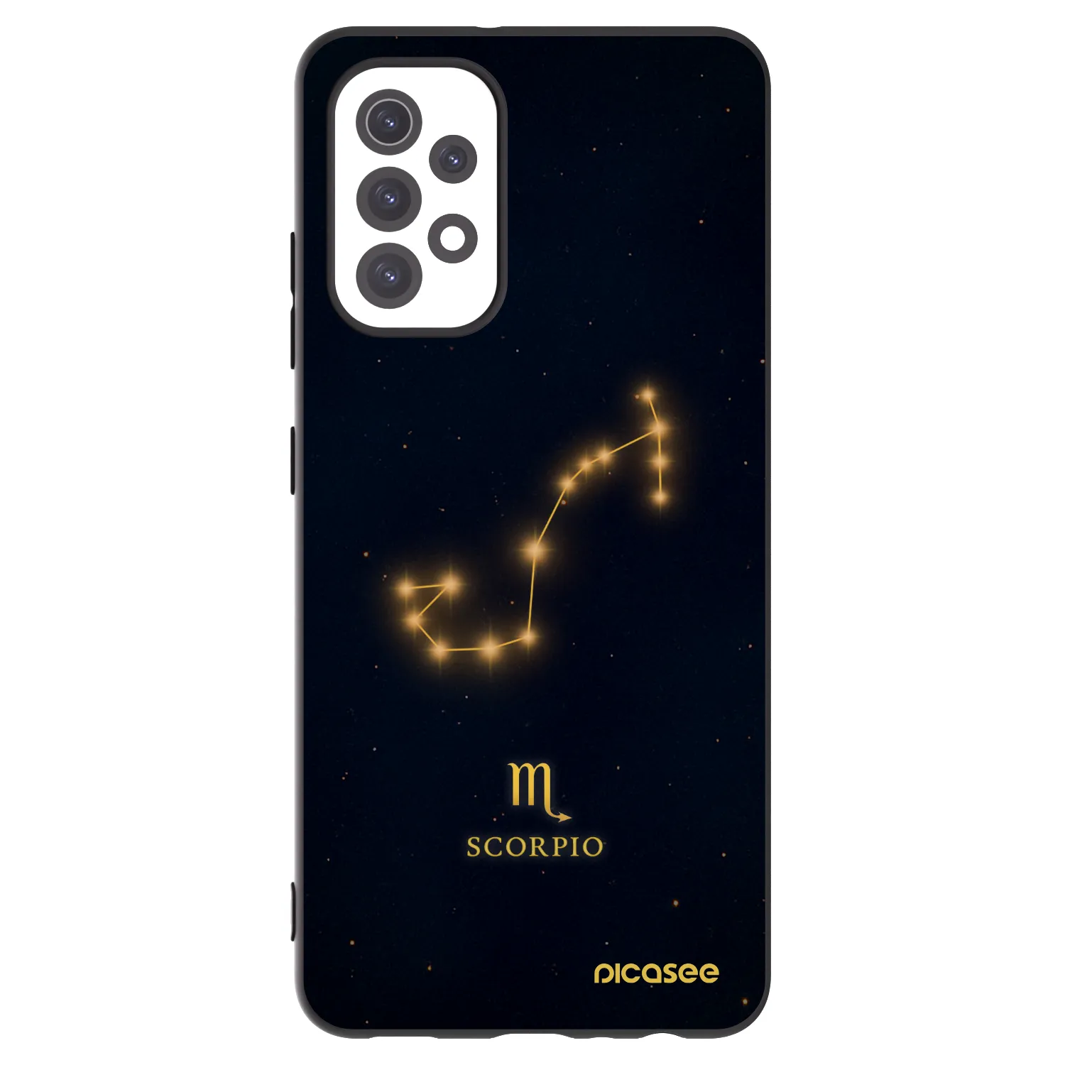 Picasee silikonový černý obal pro Samsung Galaxy A32 5G A326B - SCORPIO