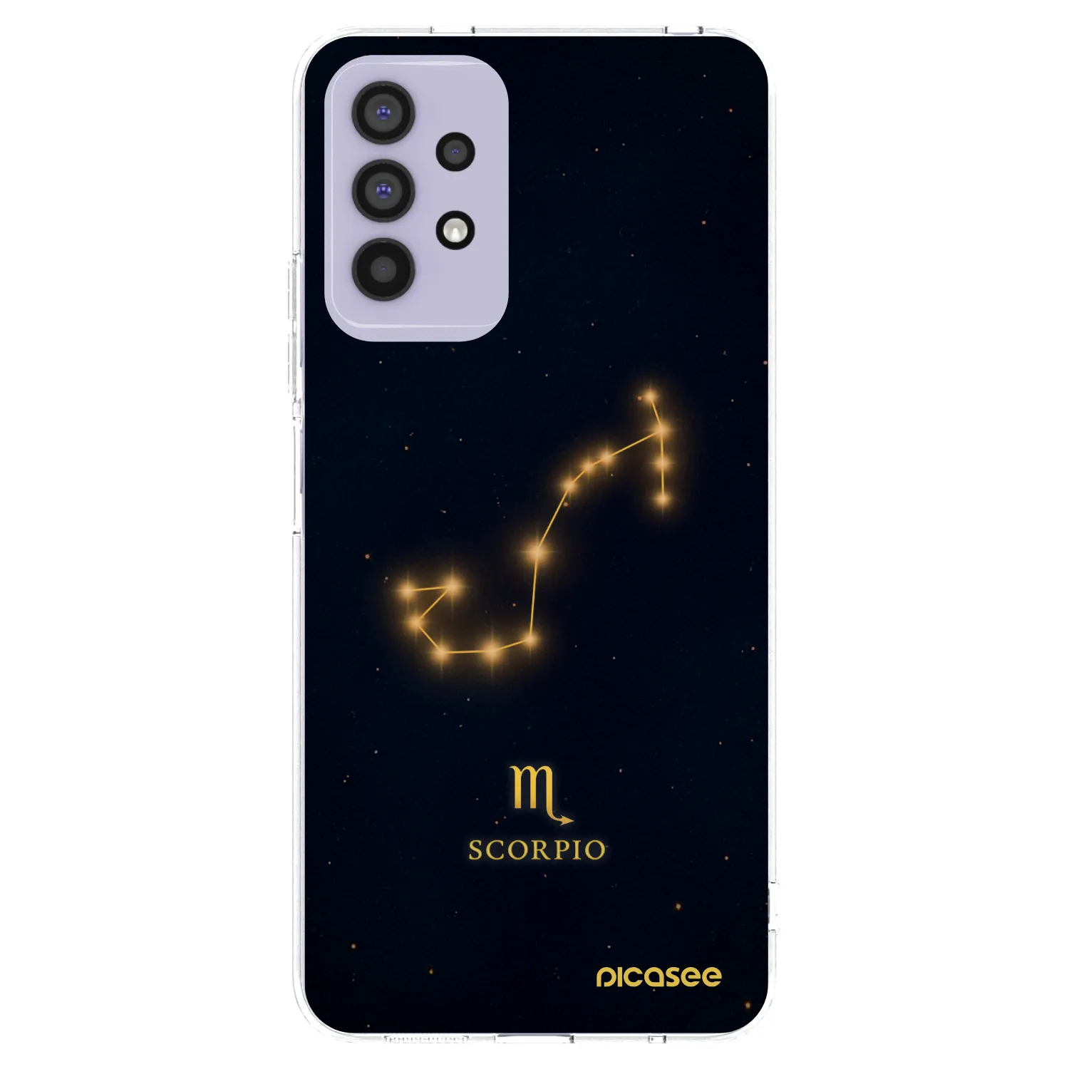 Picasee silikonový průhledný obal pro Samsung Galaxy A32 4G SM-A325F - SCORPIO