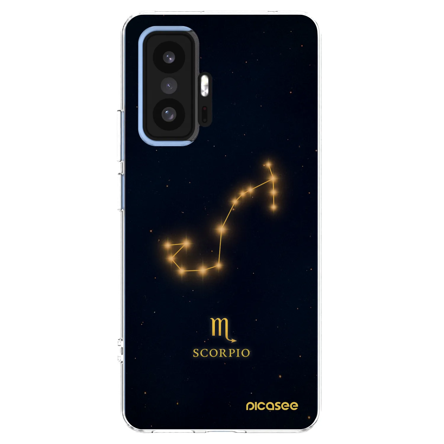 Picasee silikonový průhledný obal pro Xiaomi 11T Pro - SCORPIO