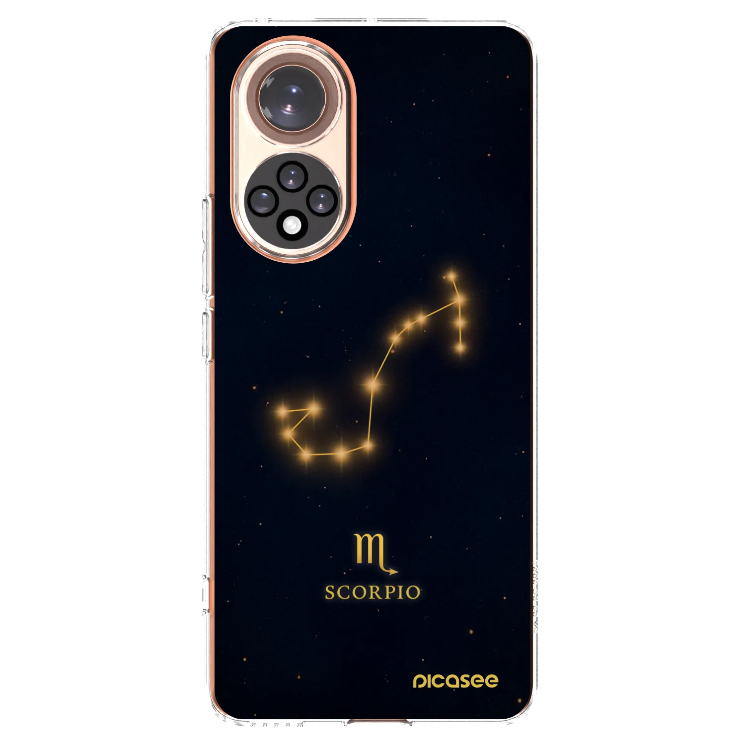 Picasee silikonový průhledný obal pro Honor 50 5G - SCORPIO