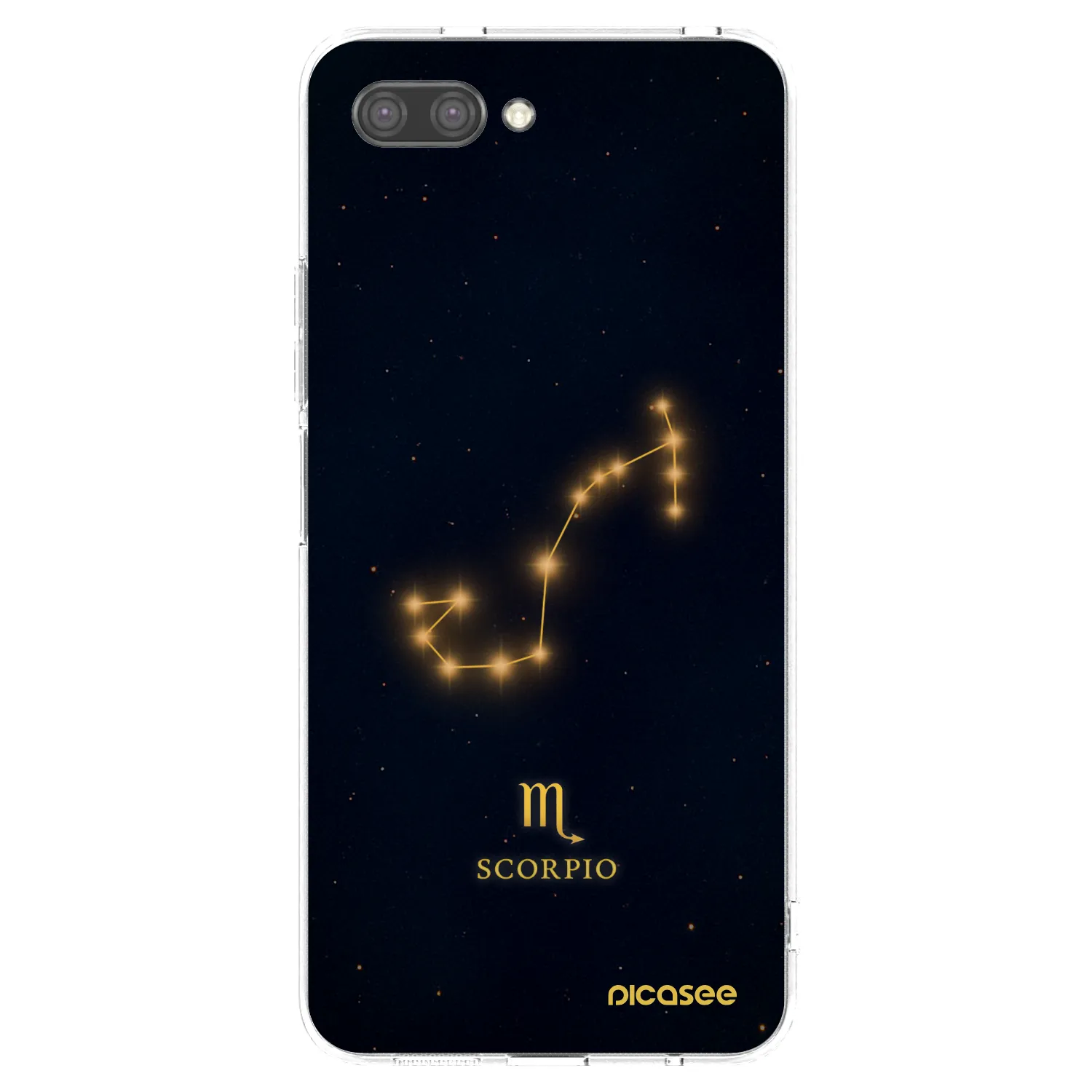 Picasee silikonový průhledný obal pro Honor 10 - SCORPIO