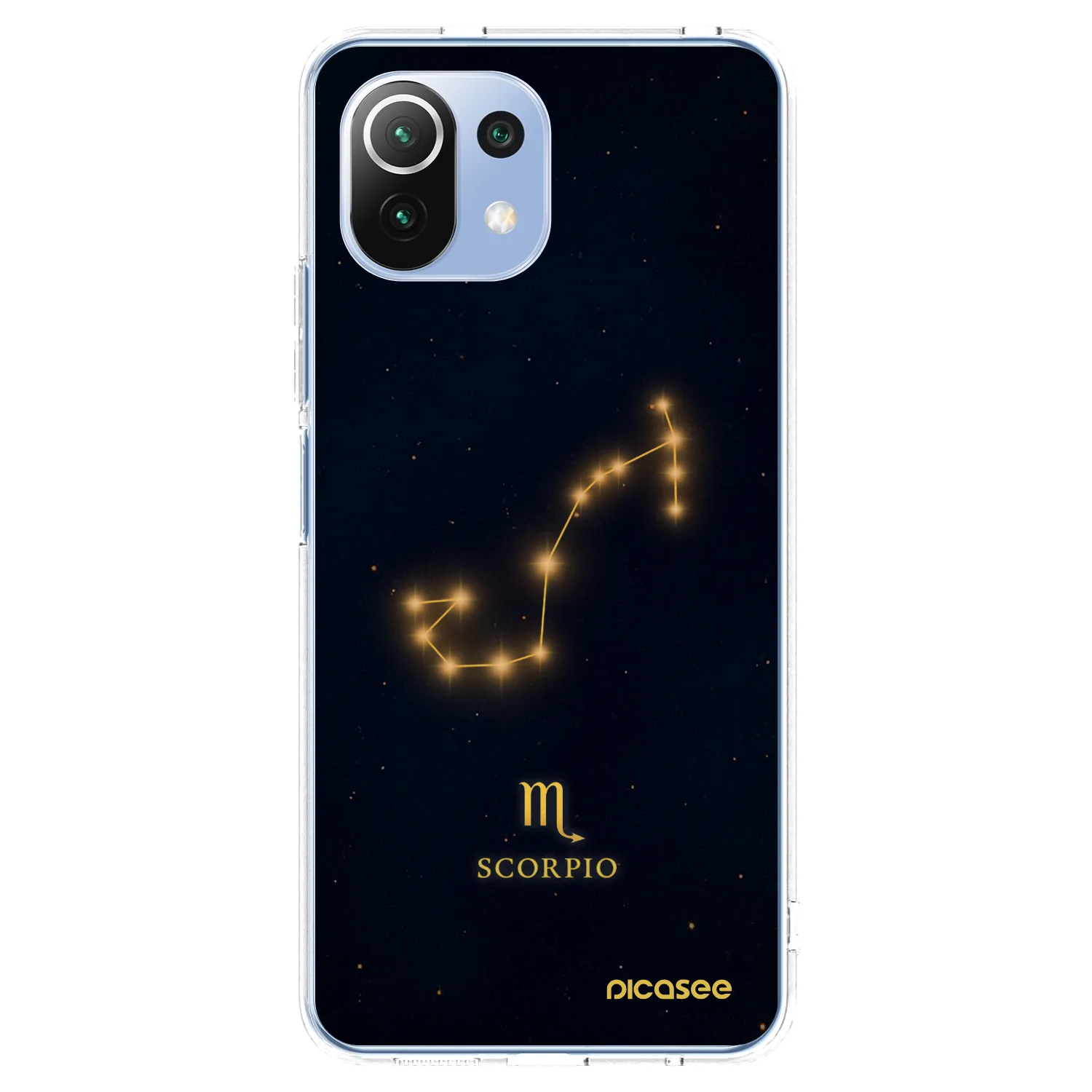 Picasee silikonový průhledný obal pro Xiaomi 11 Lite 5G NE - SCORPIO