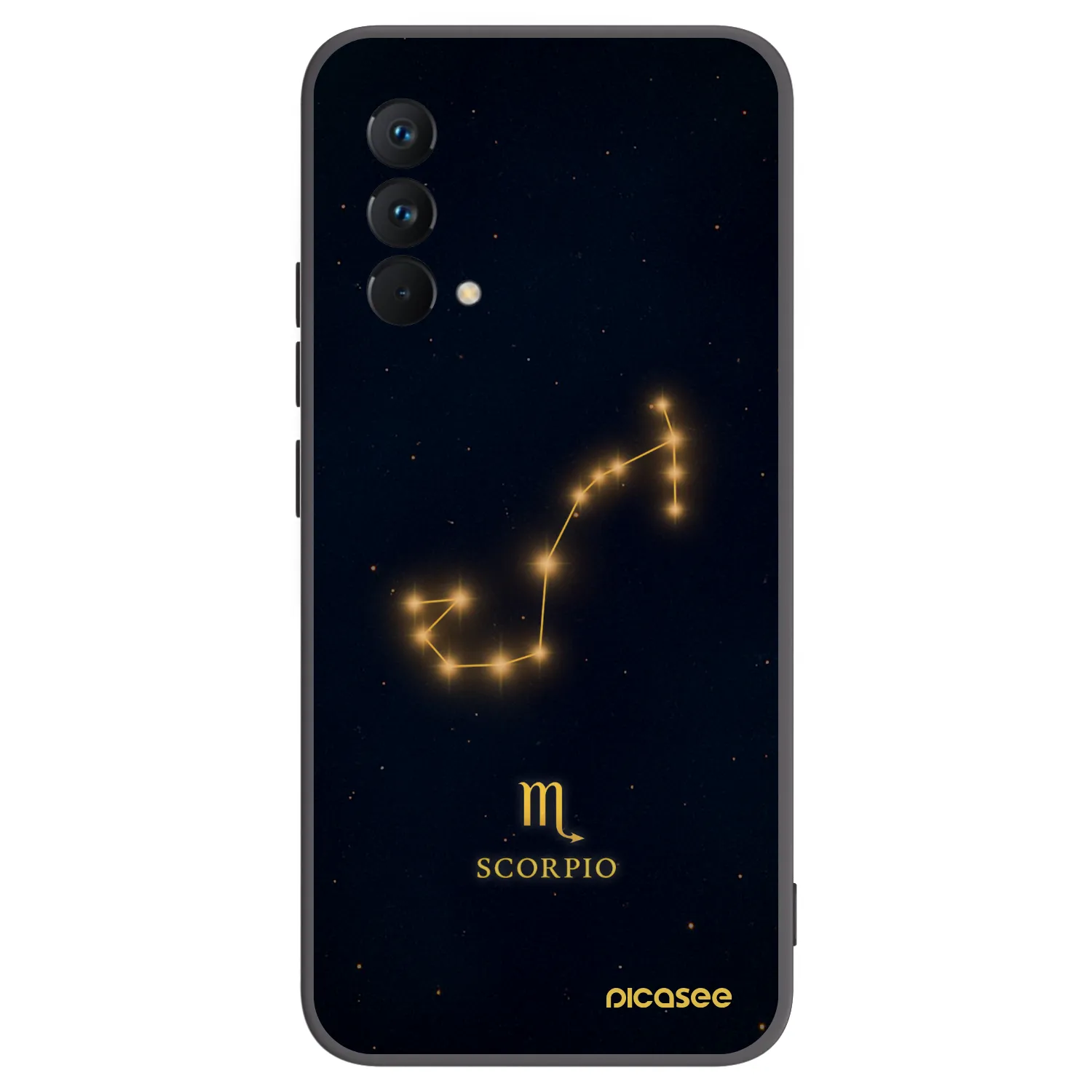 Picasee silikonový černý obal pro Realme GT Master Edition 5G - SCORPIO