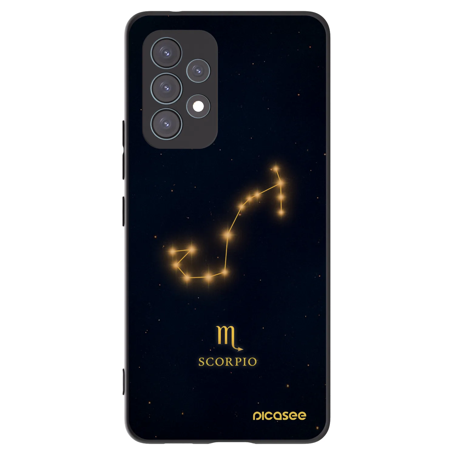 Picasee silikonový černý obal pro Samsung Galaxy A53 5G A536 - SCORPIO