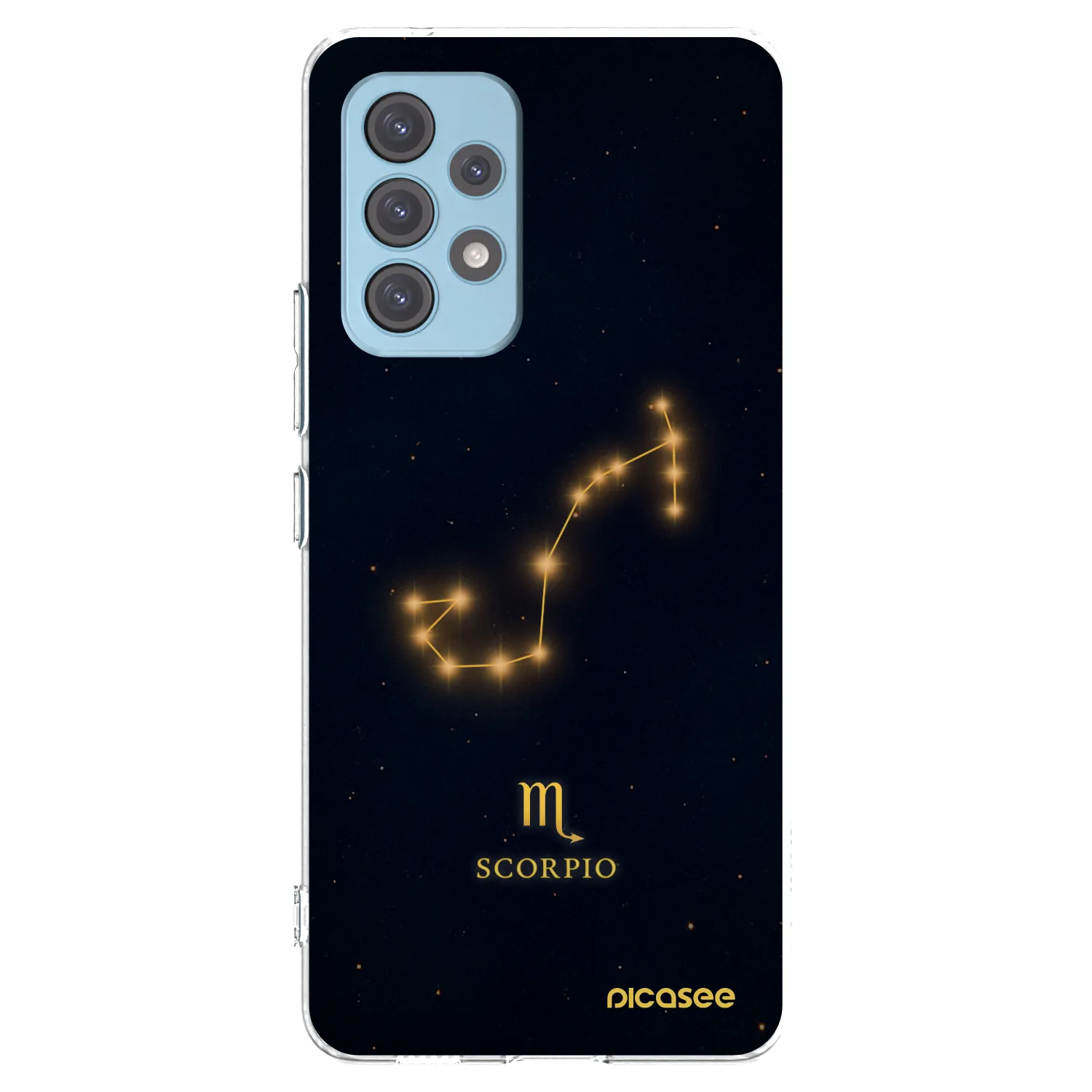 Picasee silikonový průhledný obal pro Samsung Galaxy A53 5G A536 - SCORPIO