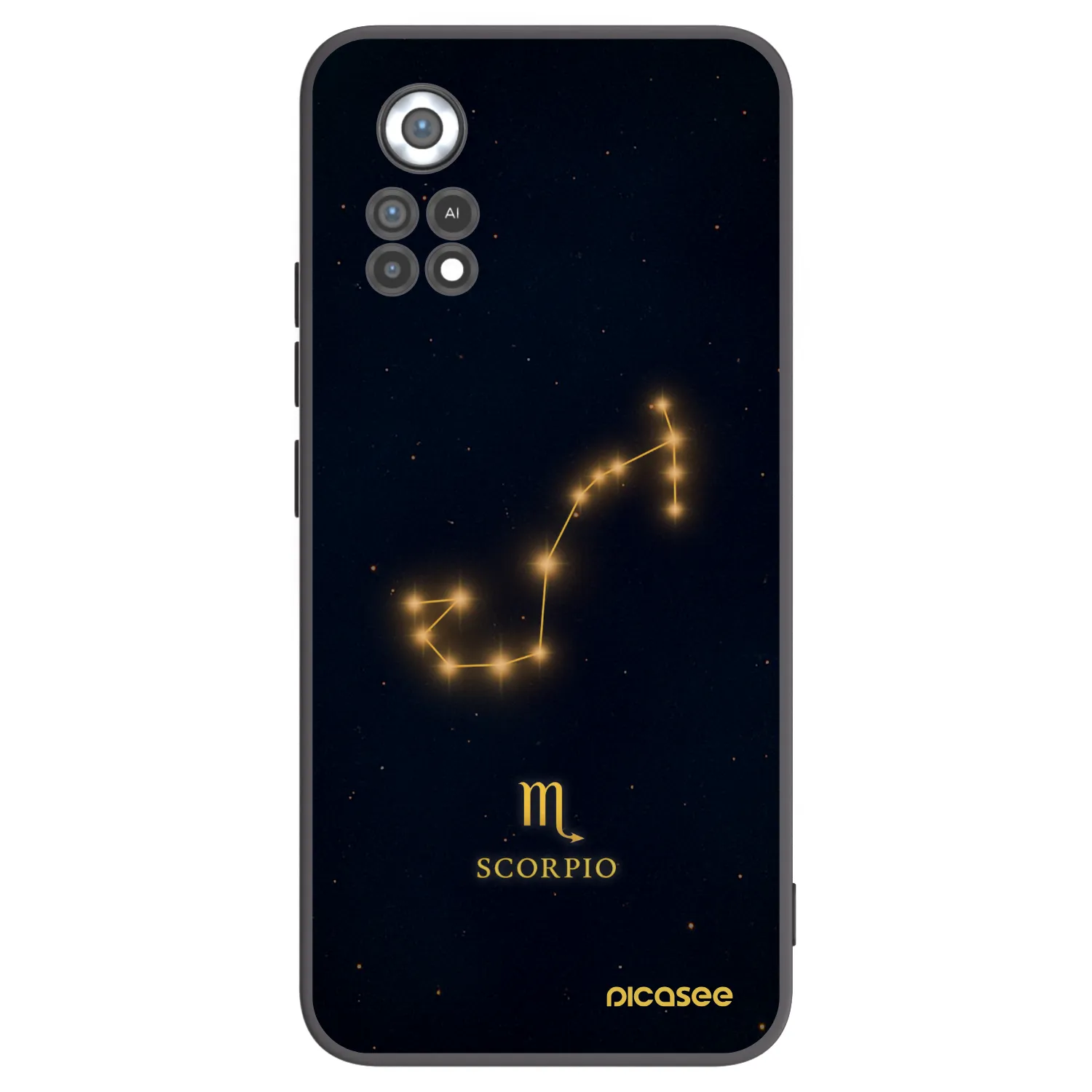 Picasee silikonový černý obal pro Xiaomi Poco X4 Pro 5G - SCORPIO