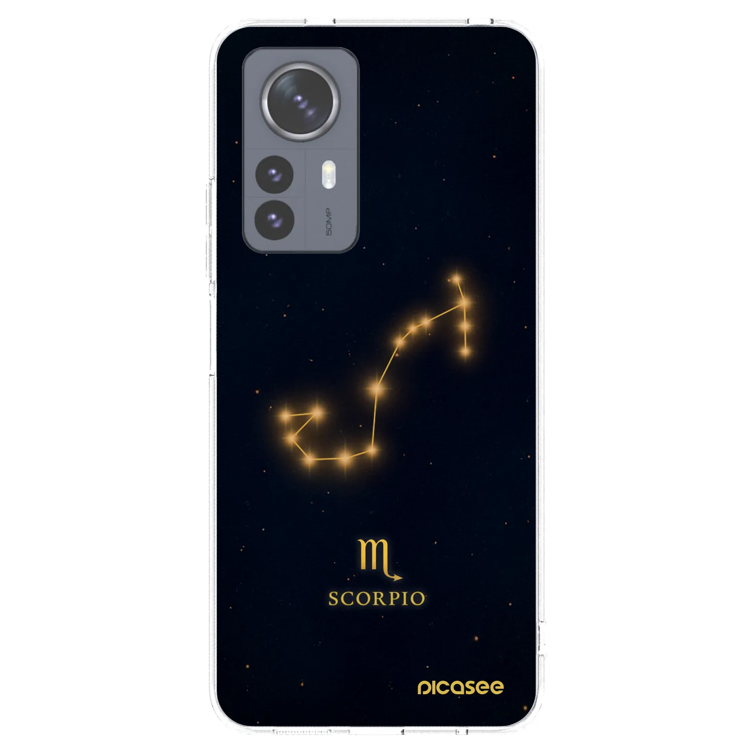 Picasee silikonový průhledný obal pro Xiaomi 12 Pro - SCORPIO