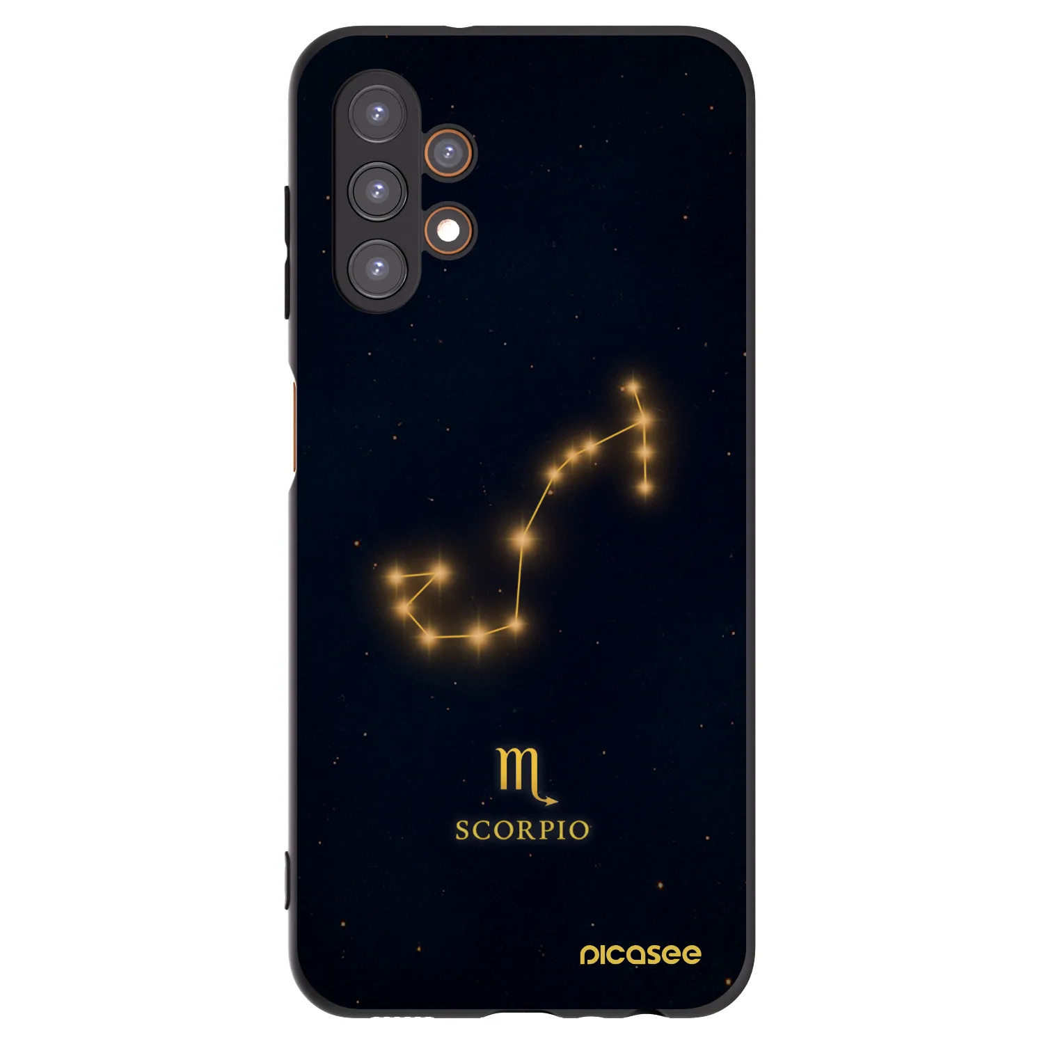 Picasee silikonový černý obal pro Samsung Galaxy A13 4G A135 - SCORPIO