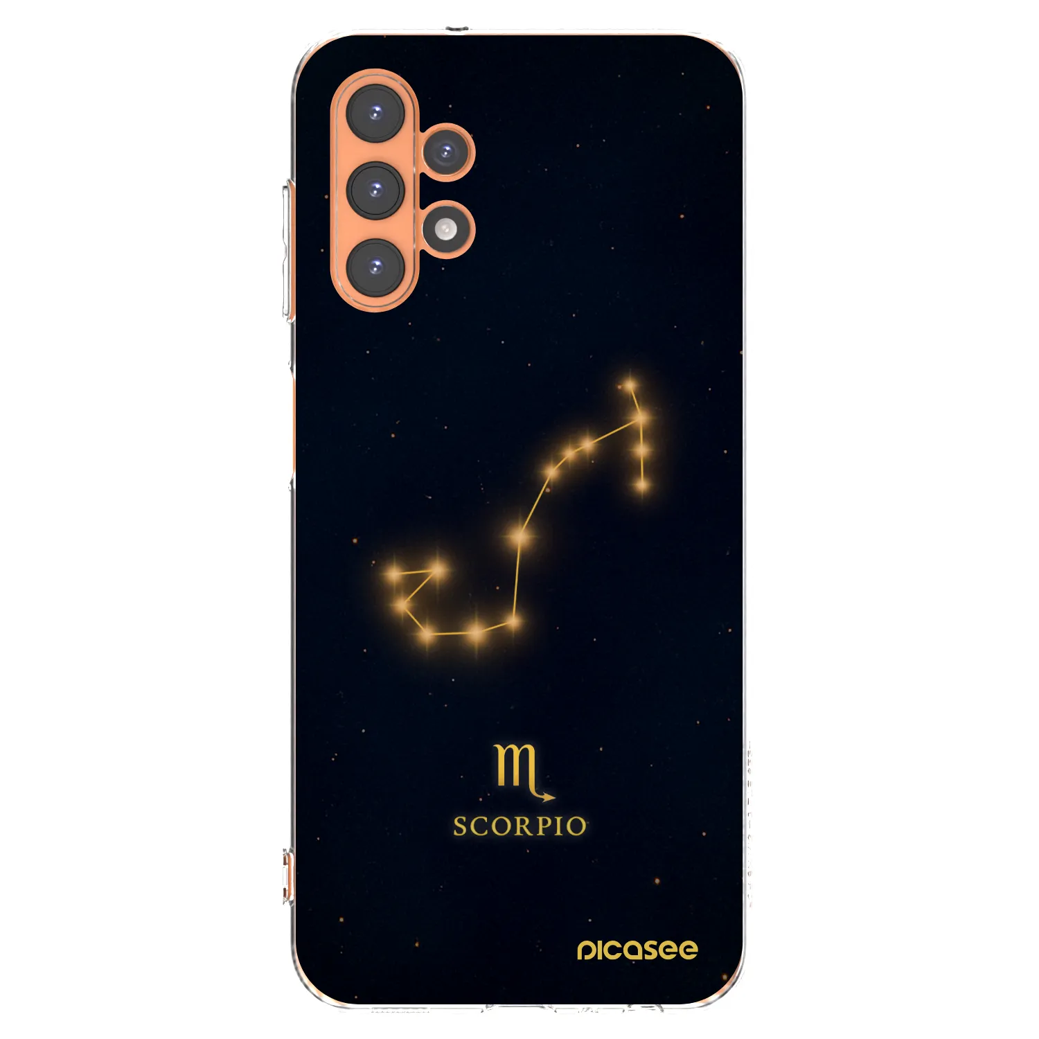 Picasee silikonový průhledný obal pro Samsung Galaxy A13 4G A135 - SCORPIO