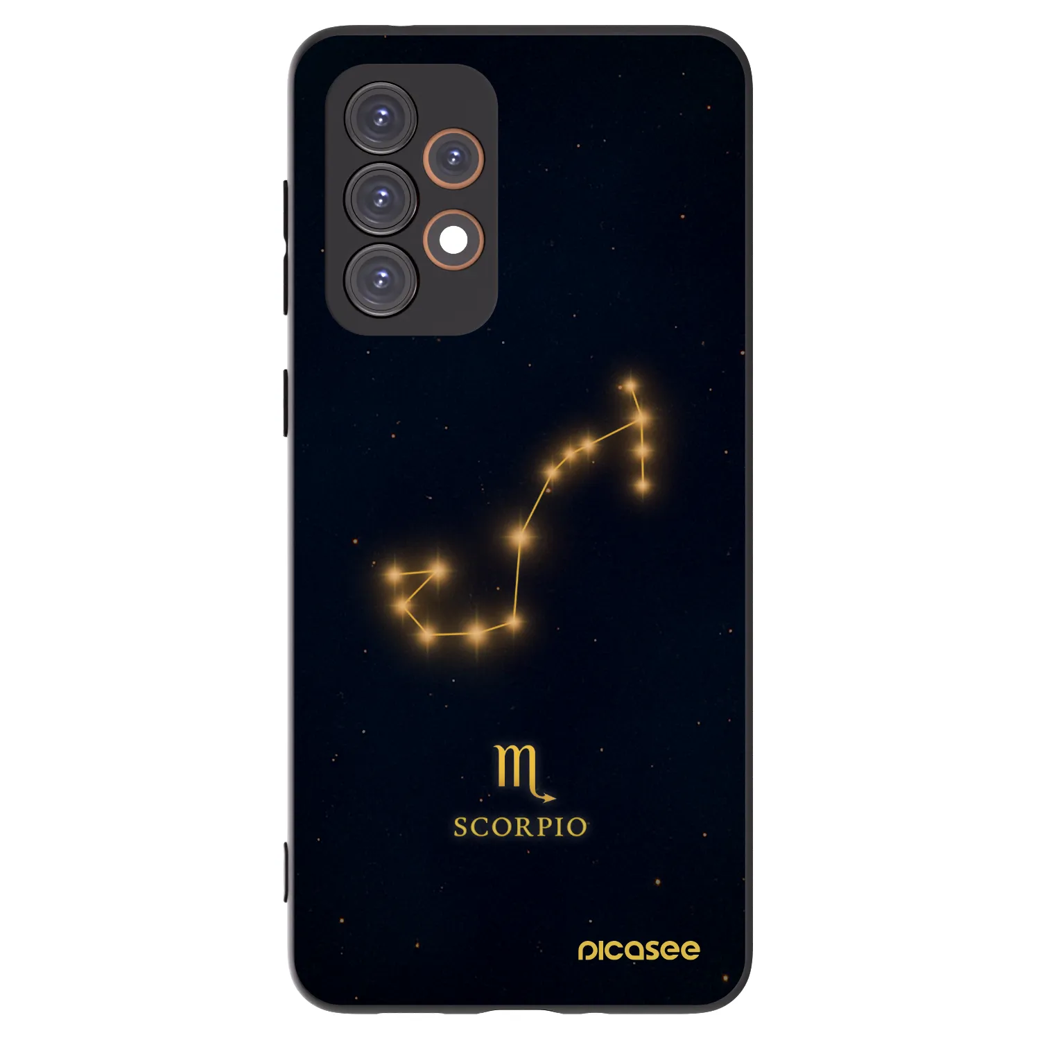 Picasee silikonový černý obal pro Samsung Galaxy A33 5G A336 - SCORPIO