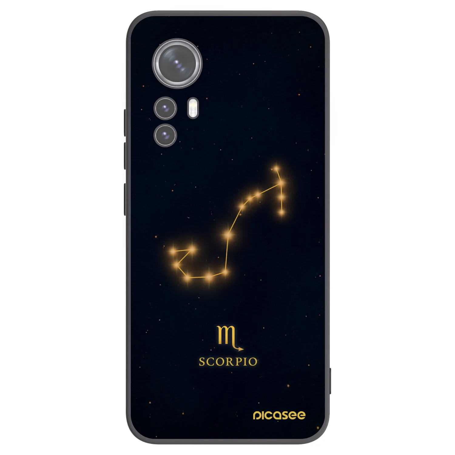 Picasee silikonový černý obal pro Xiaomi 12X - SCORPIO