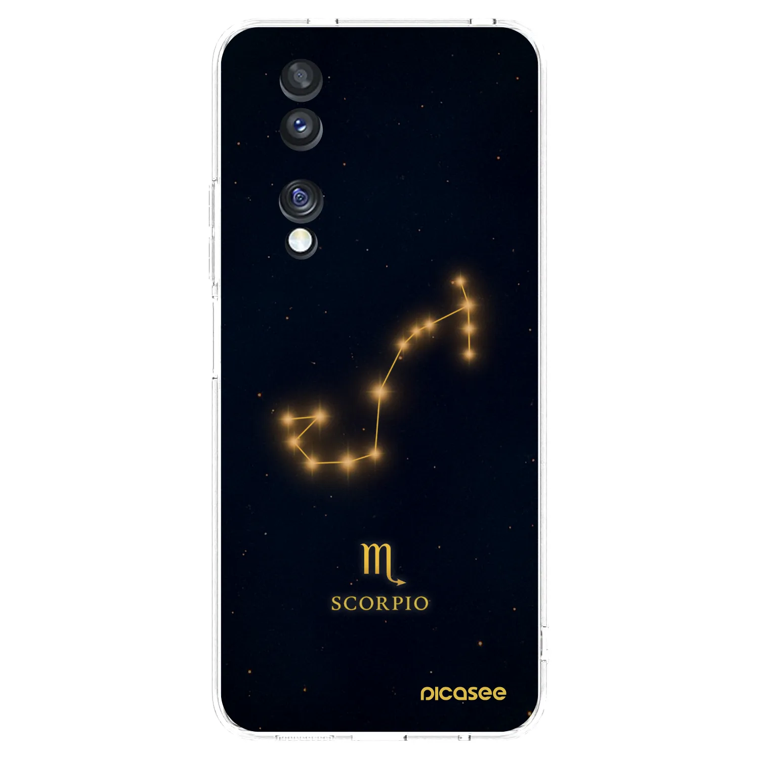 Picasee silikonový průhledný obal pro Honor 70 - SCORPIO