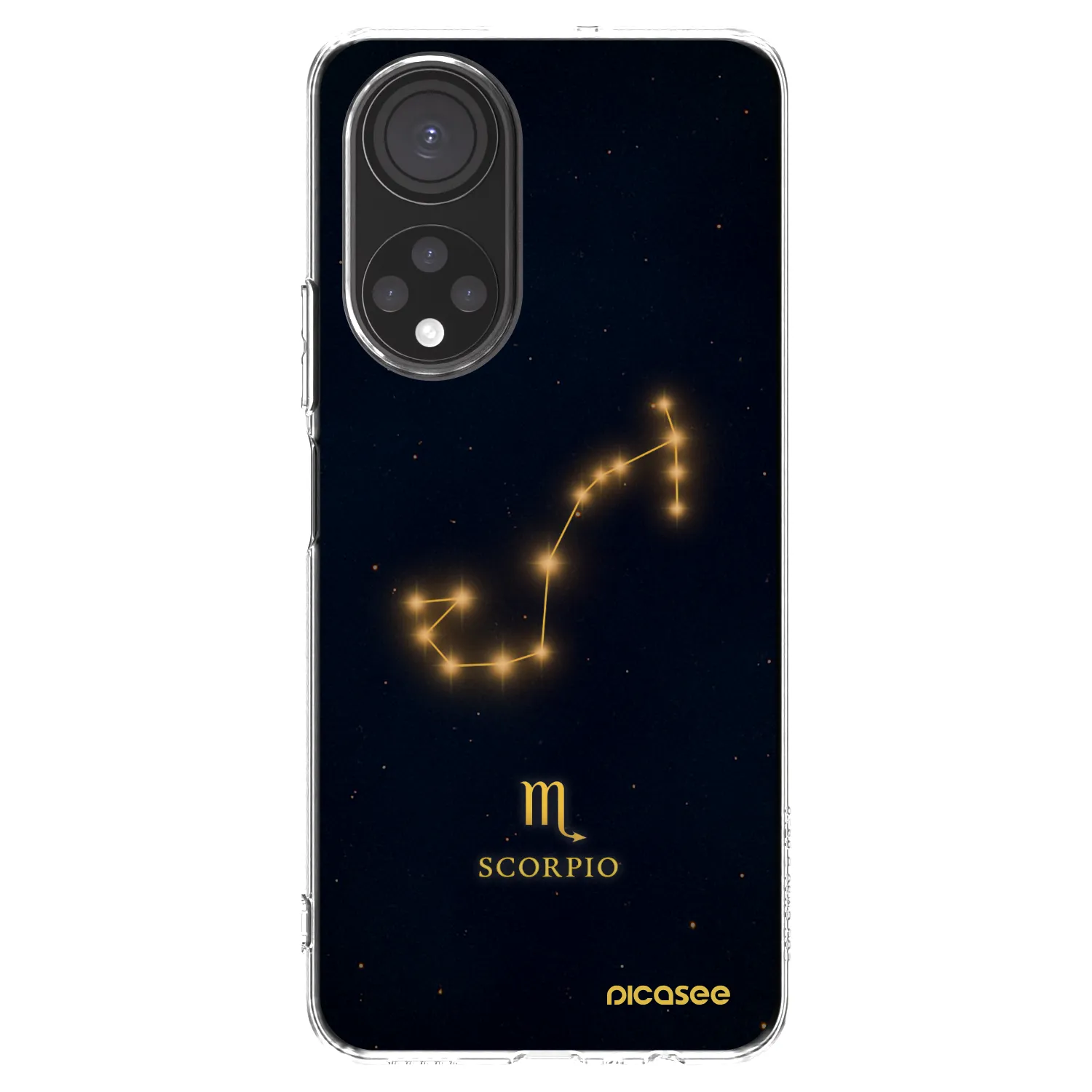 Picasee silikonový průhledný obal pro Honor X7 - SCORPIO