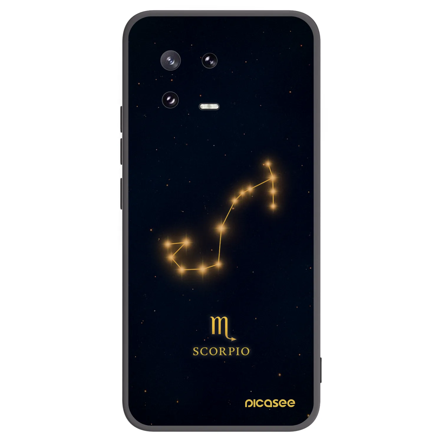 Picasee silikonový černý obal pro Xiaomi 13 Pro - SCORPIO