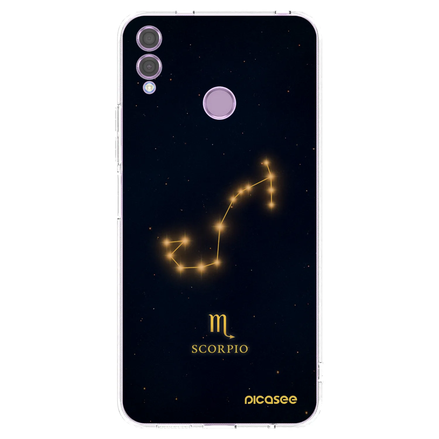Picasee silikonový průhledný obal pro Honor 8X - SCORPIO