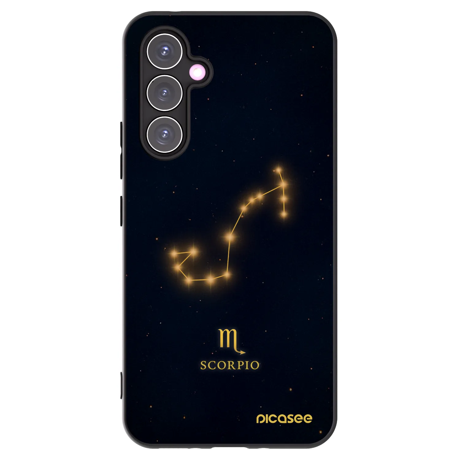 Picasee silikonový černý obal pro Samsung Galaxy A54 5G A546B - SCORPIO