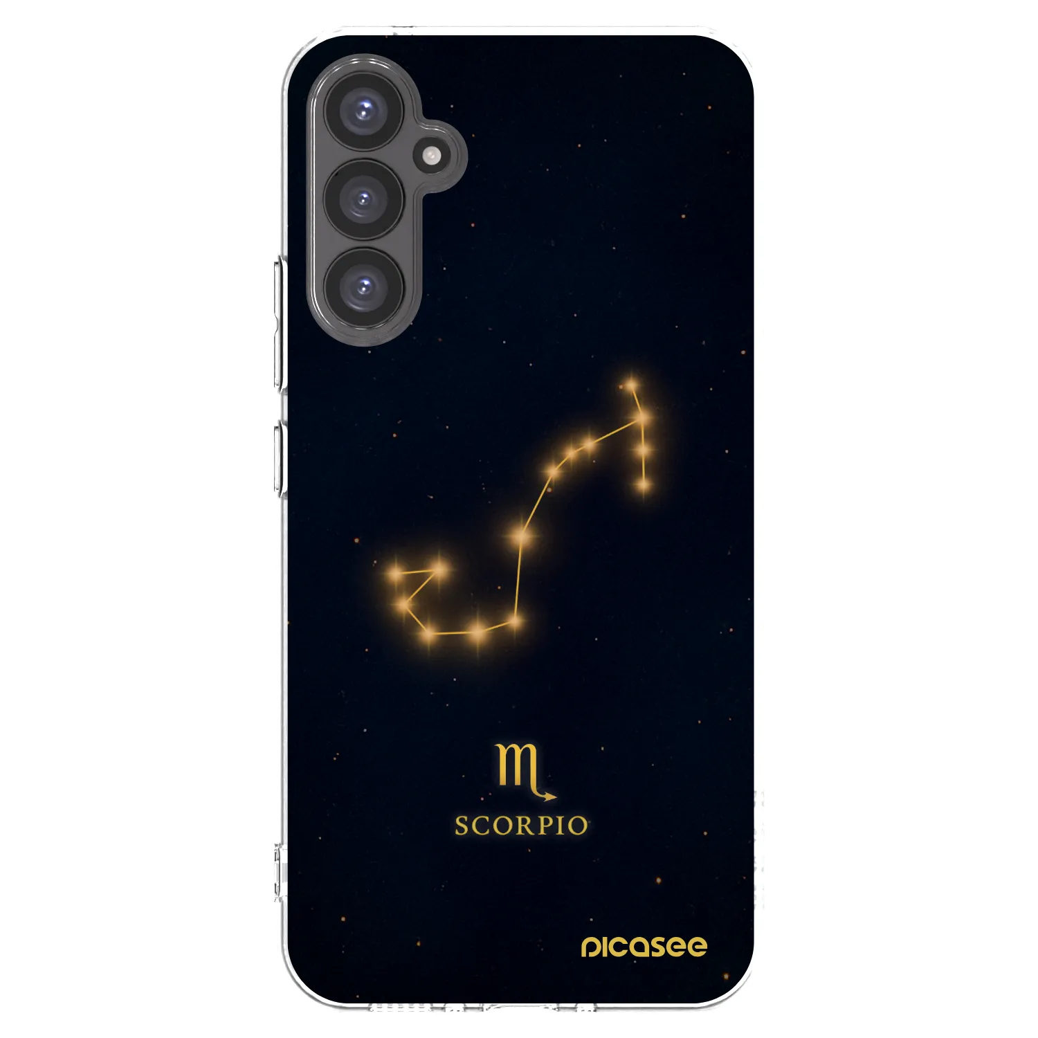 Picasee silikonový průhledný obal pro Samsung Galaxy A34 5G A346B - SCORPIO