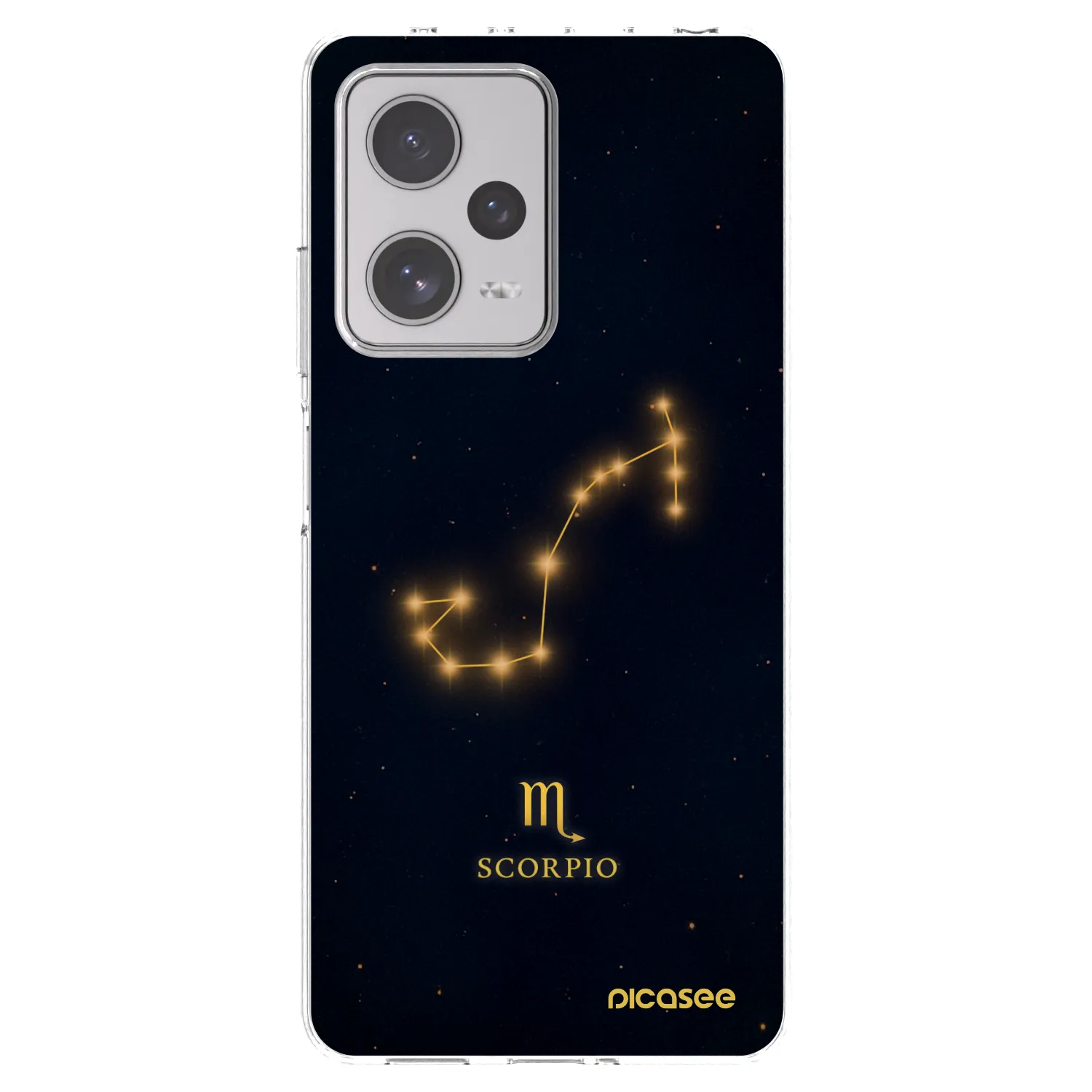 Picasee silikonový průhledný obal pro Xiaomi Redmi Note 12 Pro+ 5G - SCORPIO
